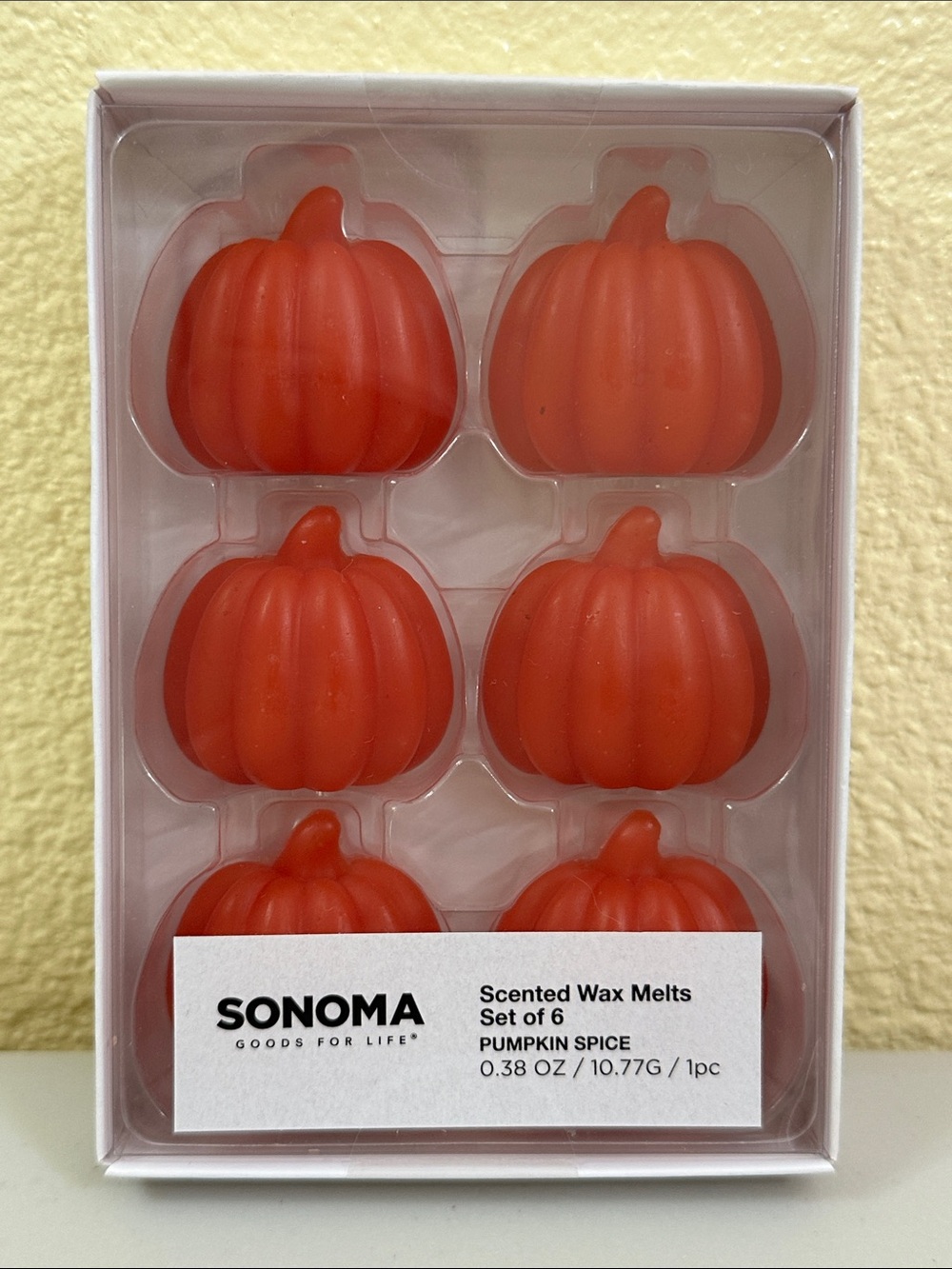 Sonoma Orange Pumpkin Spice Wax Melts Set